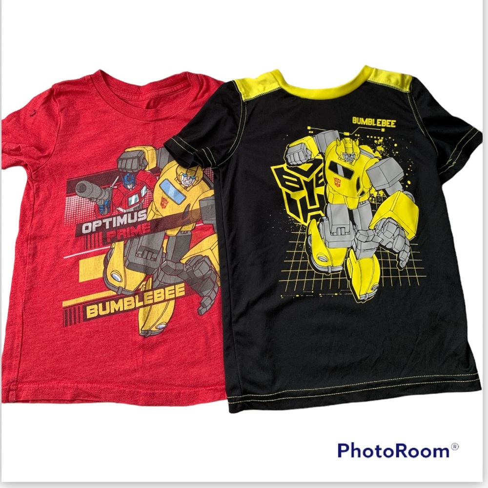 Bundle of 2 5T bumblebee t-shirts